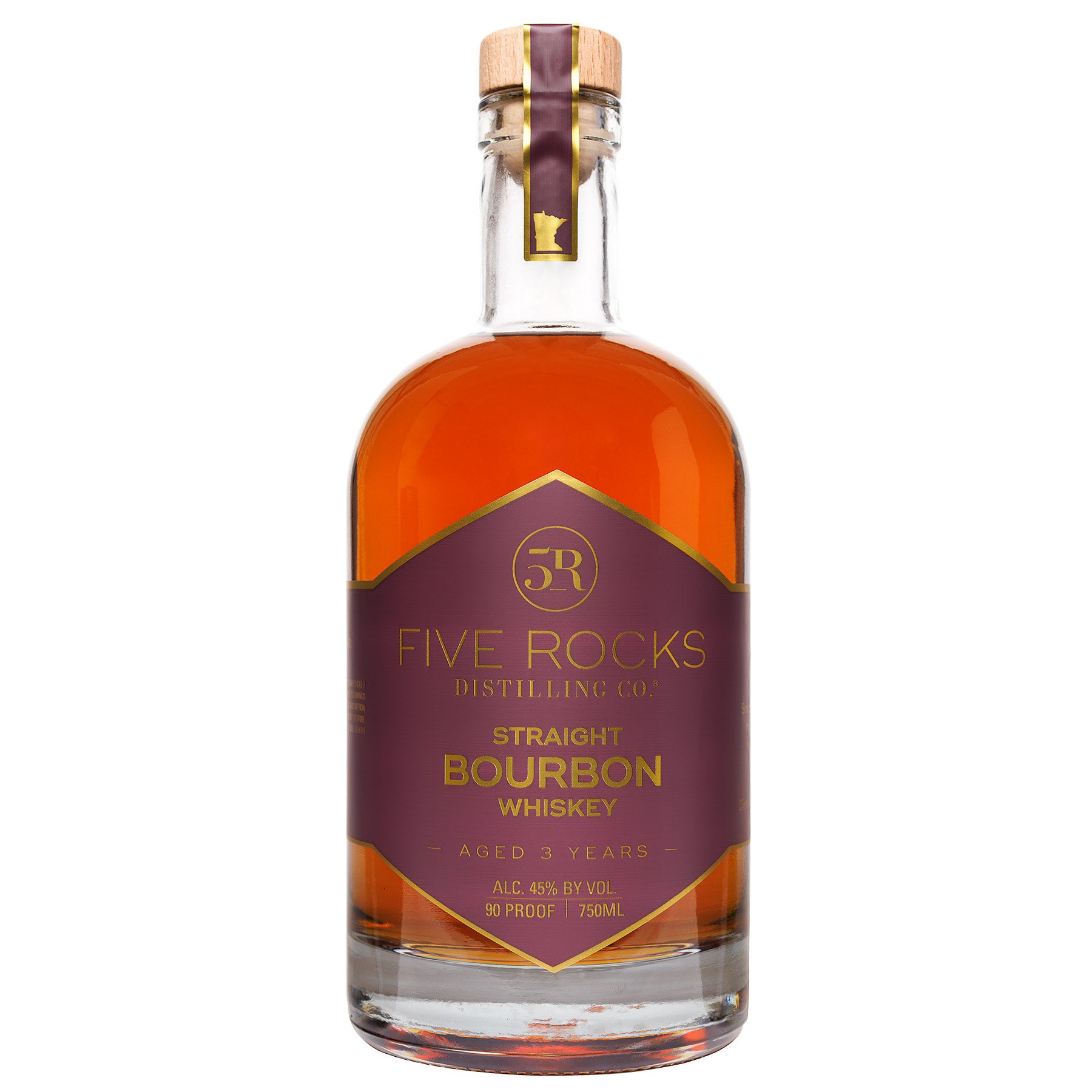 STRAIGHT BOURBON WHISKEY - MGP | 5Rocks Distilling Co.